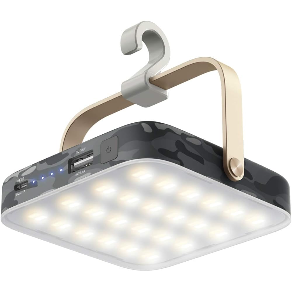LUMENA LED Lantern Camouflage Gray LUMENA7 [Brightness 1300 Lumens] LUMENA7-GLY