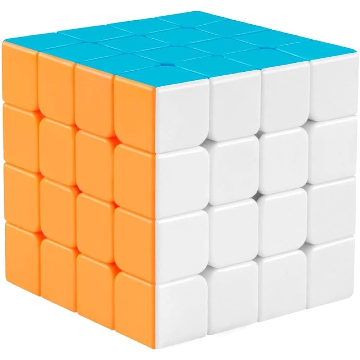 Coogam Qiyi 4x4 Speed Cube Stickerless Puzzle Toy (Qiyuan S Version)