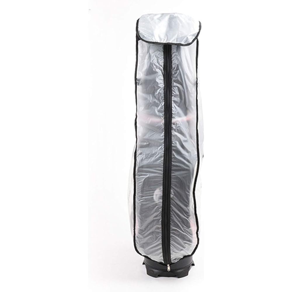 Golf bag transparent cover rain cover with zipper golf cart rain waterproof