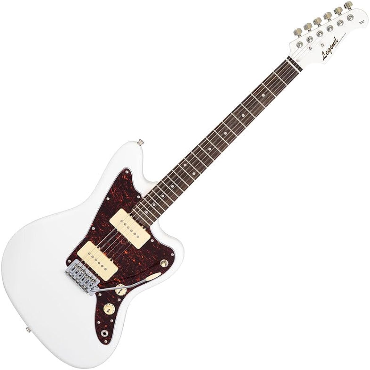 LEGEND LJM-Z TT WHWH Electric Guitar Legend Jazzmaster Type White Locking Pegs