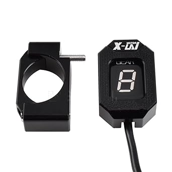 Speed Display Meter for Harley Davidson Buoy Rod Models 2008 to 2015 2016 2017 Buoy Rod Motorcycle Gear Indicator 1-6 Level Digital Gear Meter