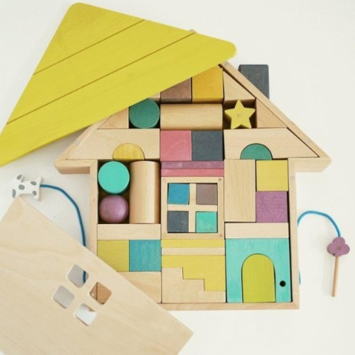 tsumiki (building blocks) wooden toy gg kiko