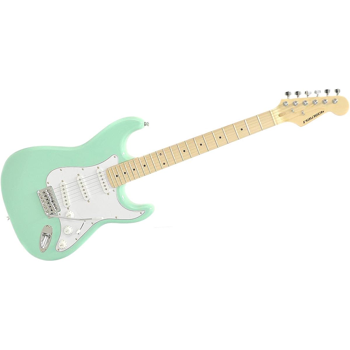 PLAYTECH ST250 Maple Sonic Blue Electric Guitar