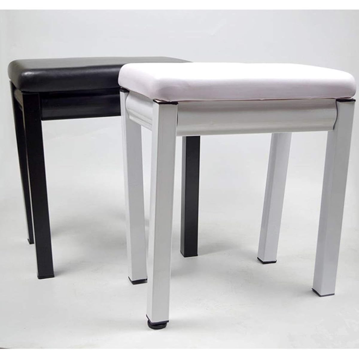 Piano bench Piano box Foldable piano stool Single piano stool Comfortable seating experience (Color: Black, Size: 30x45x51cm)