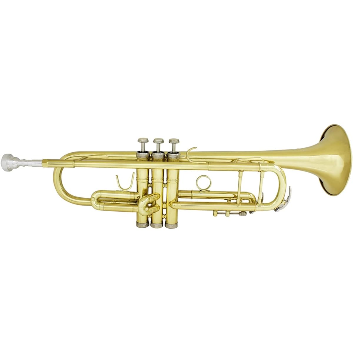 Golden Trumpet Brass Tube Body Trumpet Wind Music Category Large Caliber Trumpet