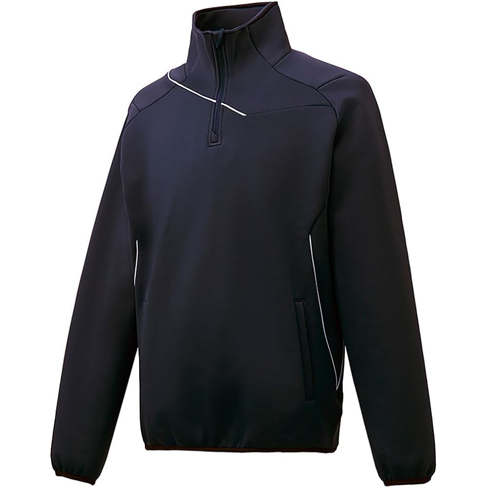[DESCENTE] Baseball Fleece Sweatshirt Barrier Fleece