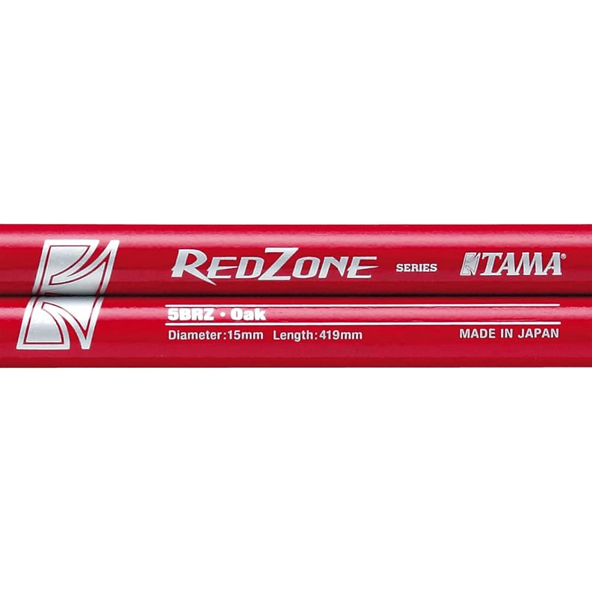 TAMA Oak Stick 15mm Nylon Tip "RED ZONE" 5BRZ