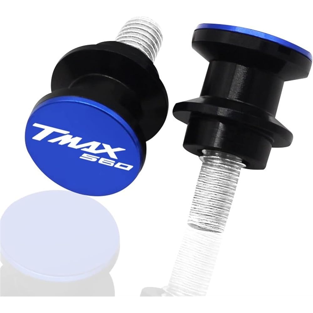 Uminino 6mm Motorcycle CNC Swingarm Spool Slider Stand Screw Accessories Yamaha T-MAX 530 560 TMAX530 SX DX TMAX560 Tech Max TMAX Swingarm Slider Spool (Size : TMAX530 Black)