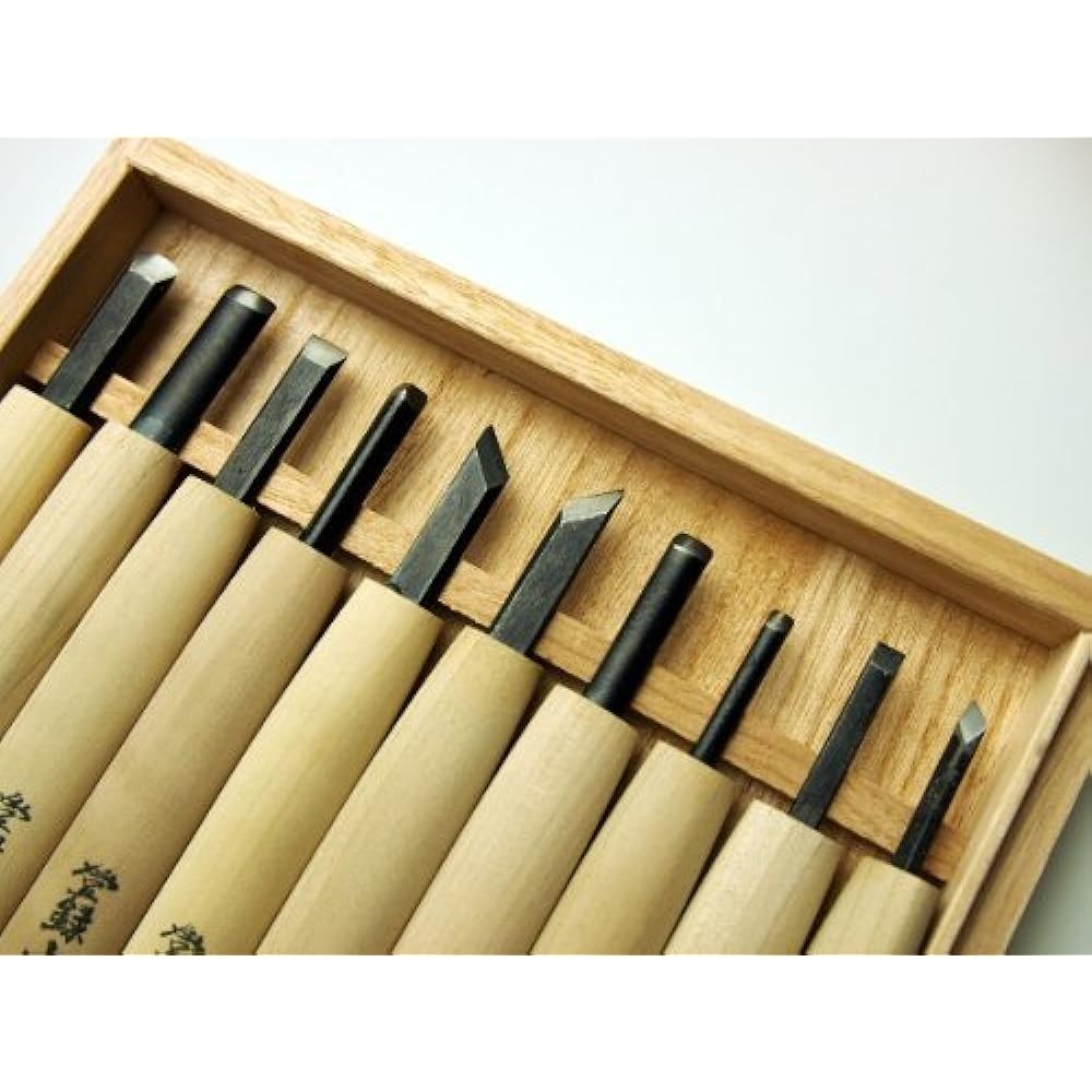 Yoshihide Moto chisel set of 10