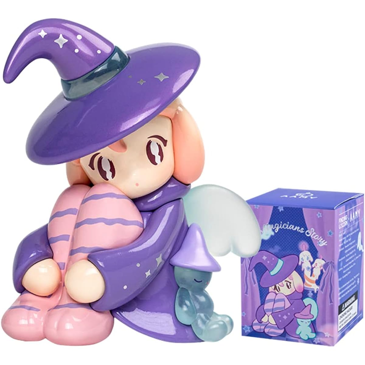 BEEMAI AAMY Magicians Story Series 9 Pieces Random Design Cute Figure Collection Toy Birthday Gift (Whole Set)