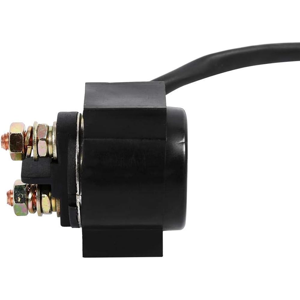 HKOO 2 Pin Starter Solenoid Relay Cooler 50cc 70cc 90cc 110cc 125cc Taotao Kazuma Sunl ATV Dirt Bike Pocket Bike Go Kart