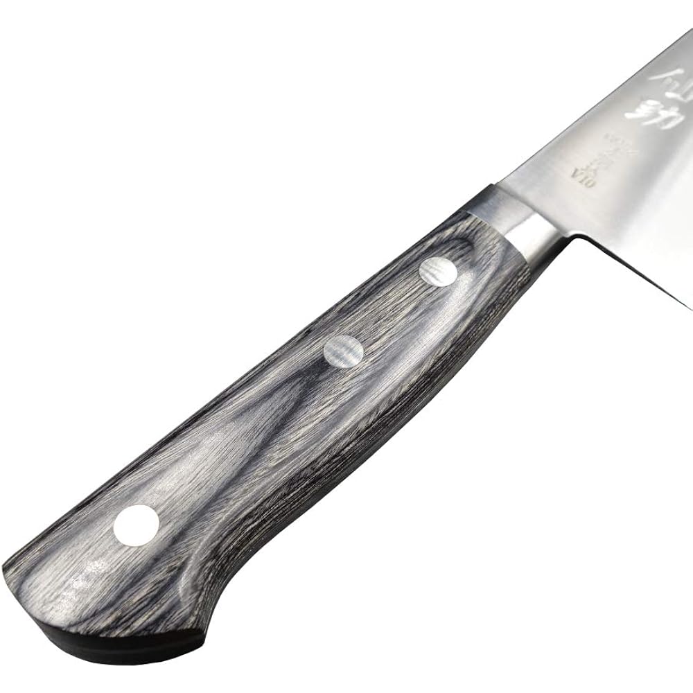 Sensuke Knife Santoku Knife VG10 165mm Gray Plywood Pattern