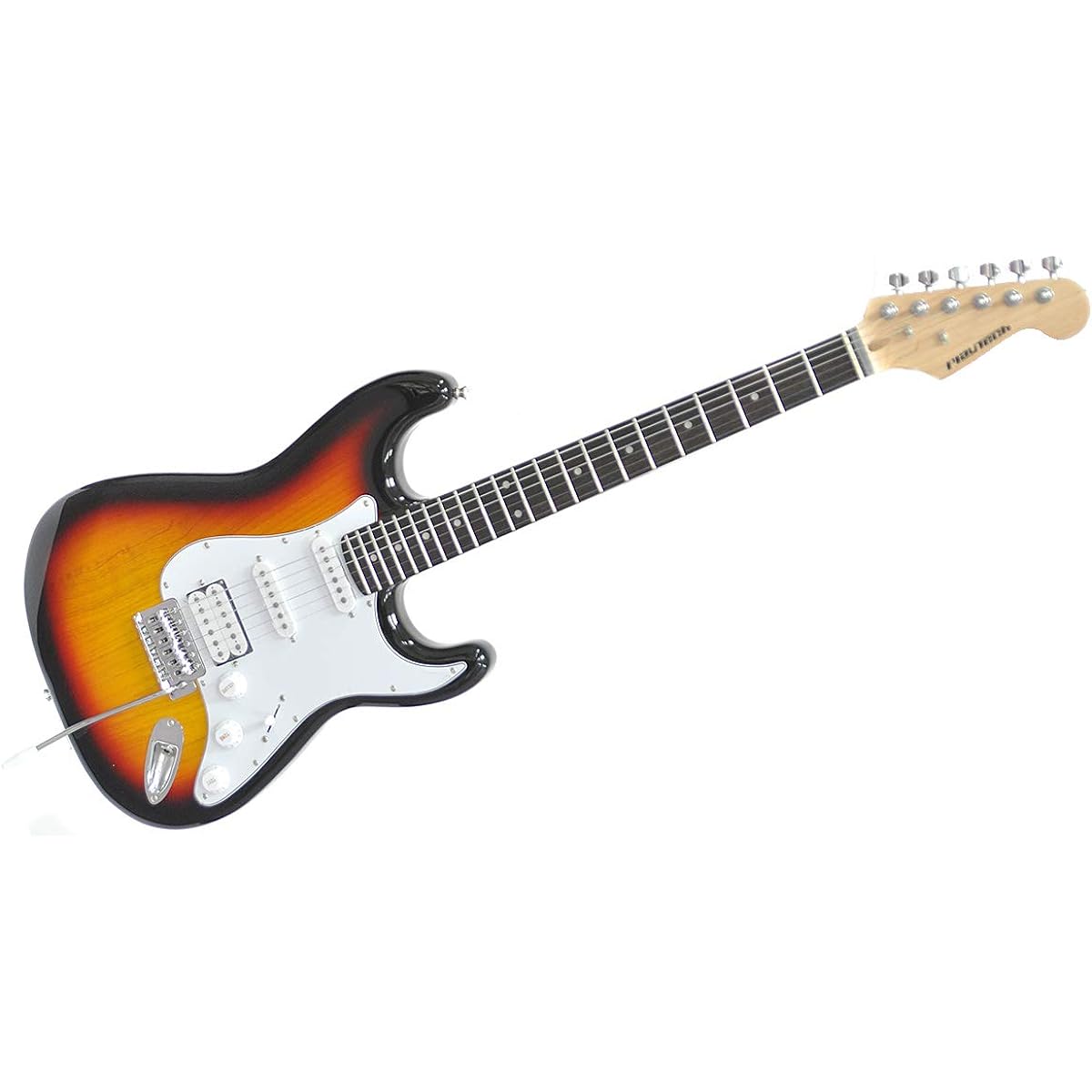 PLAYTECH Electric Guitar ST250SSH Rose Sunburst