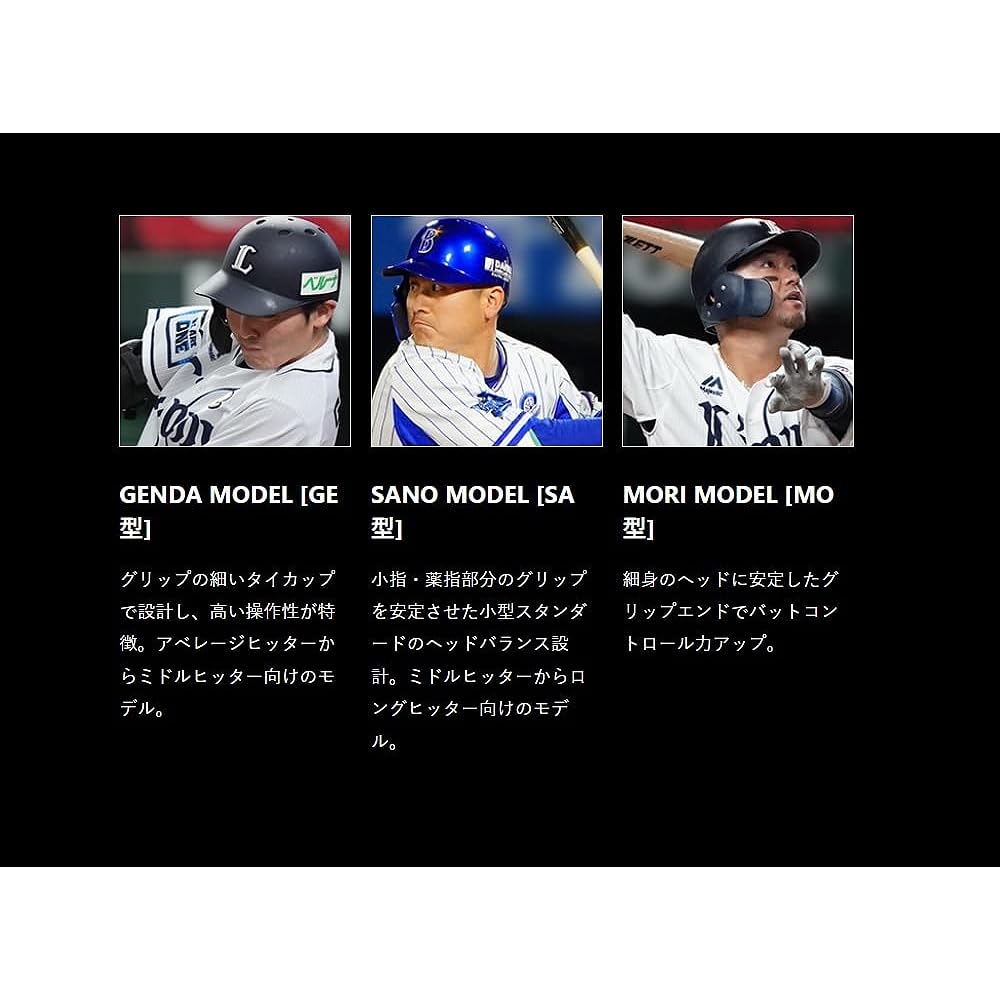 ZETT Youth Baseball Softball Wooden Bat Pro Model Made in Japan BWT75380