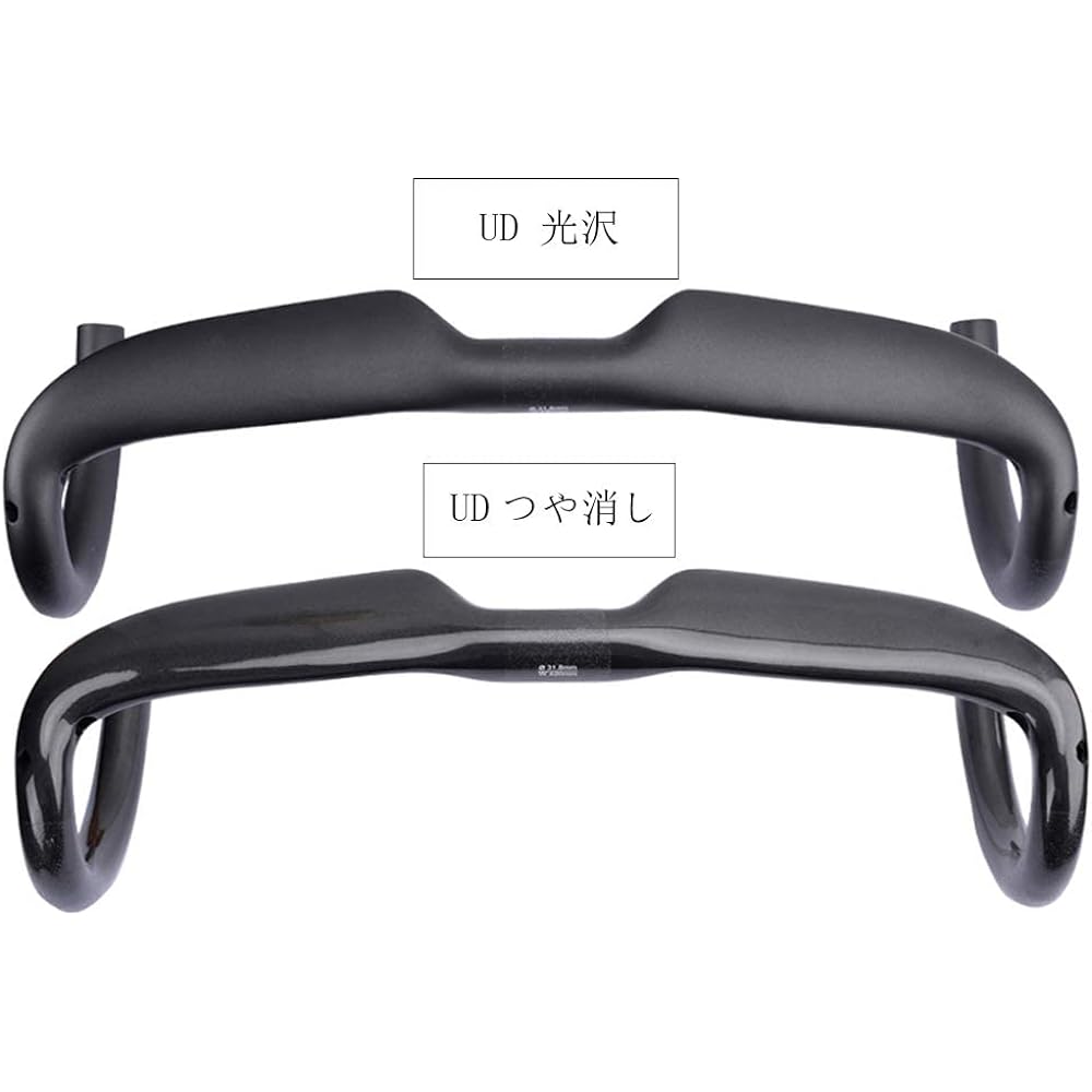 RXL SL Carbon Drop Handlebar 31.8 Bicycle Handlebar Carbon Road Bike Handlebar Internal Cable UD Glossy 400mm Carbon Handle Lightweight