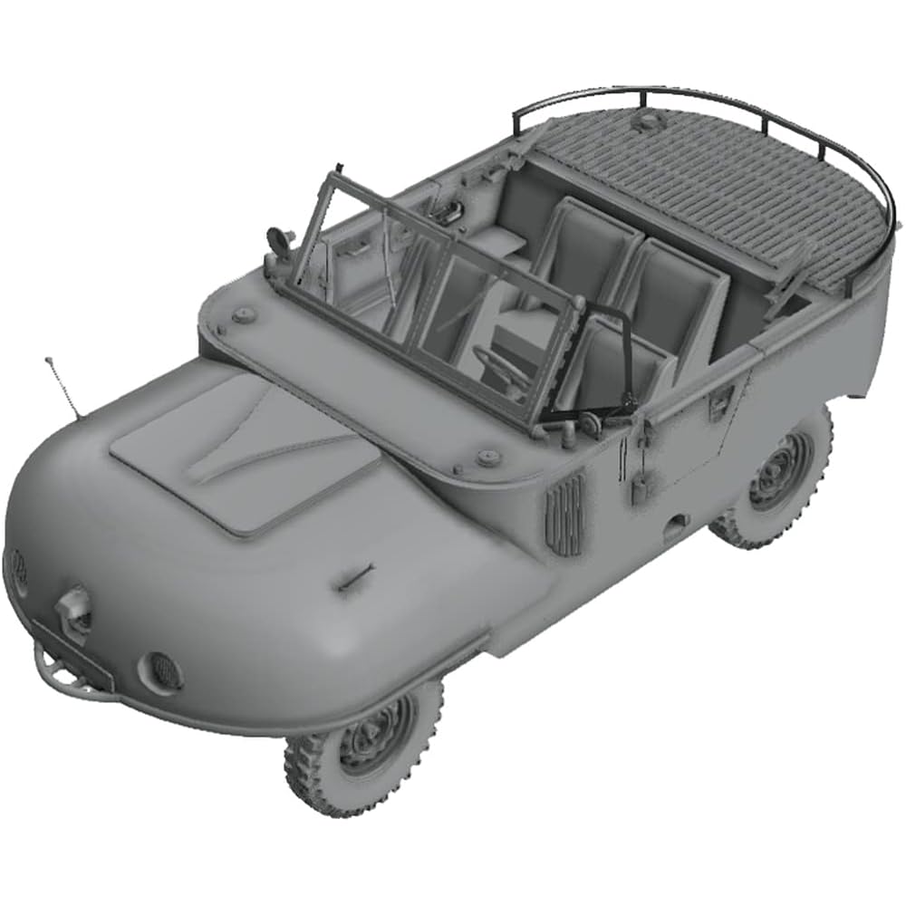 Das Werk 1/35 German Army Trippel SG 6/38 Amphibious Vehicle Plastic Model USCDW35012