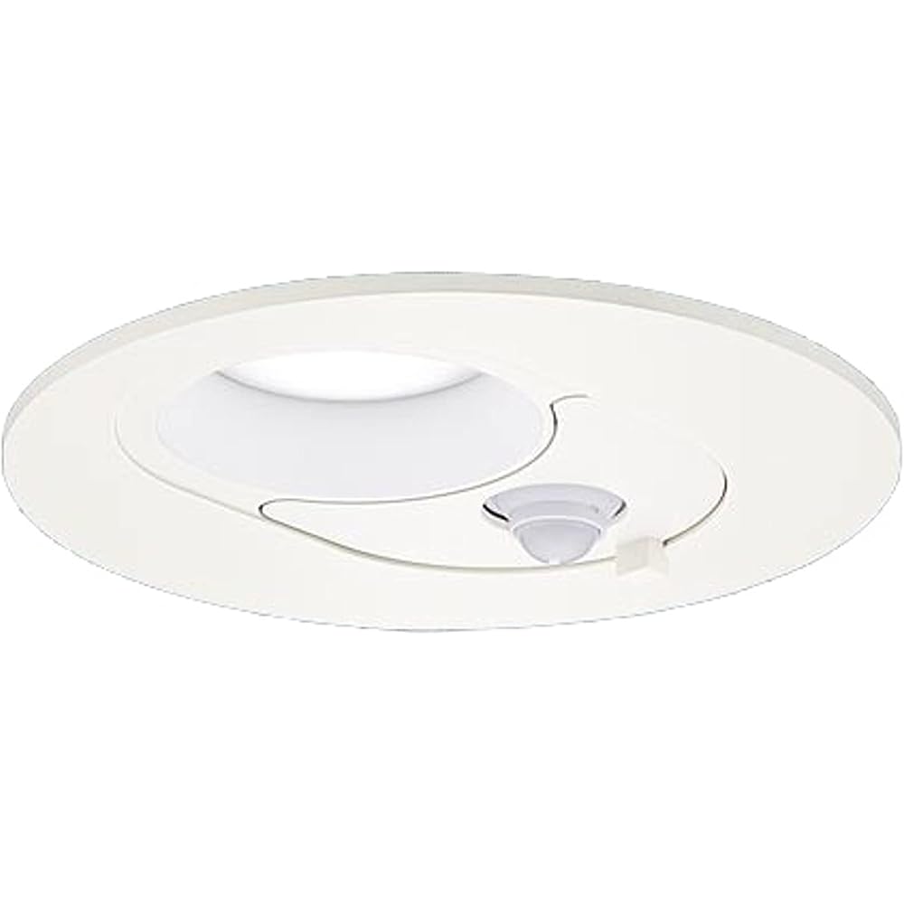 Panasonic downlight, multipurpose, daylight white, diffused, FreePa, pair lighting type, with brightness sensor, φ125 60 type, white LGDC1200NLE1