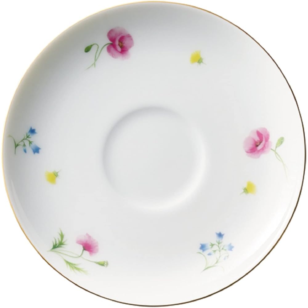 Okura Toen Flower News Morning Cup & Saucer 26c/5181