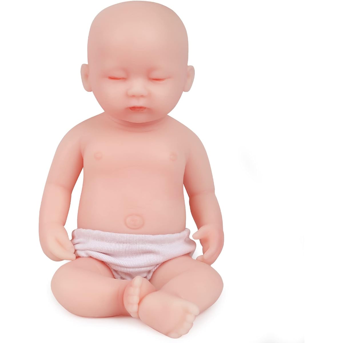 IVITA 15 inch Full Body Silicone Reborn Baby Doll Boy Not Vinyl Doll Realistic Silicone Baby Doll Newborn Baby Doll