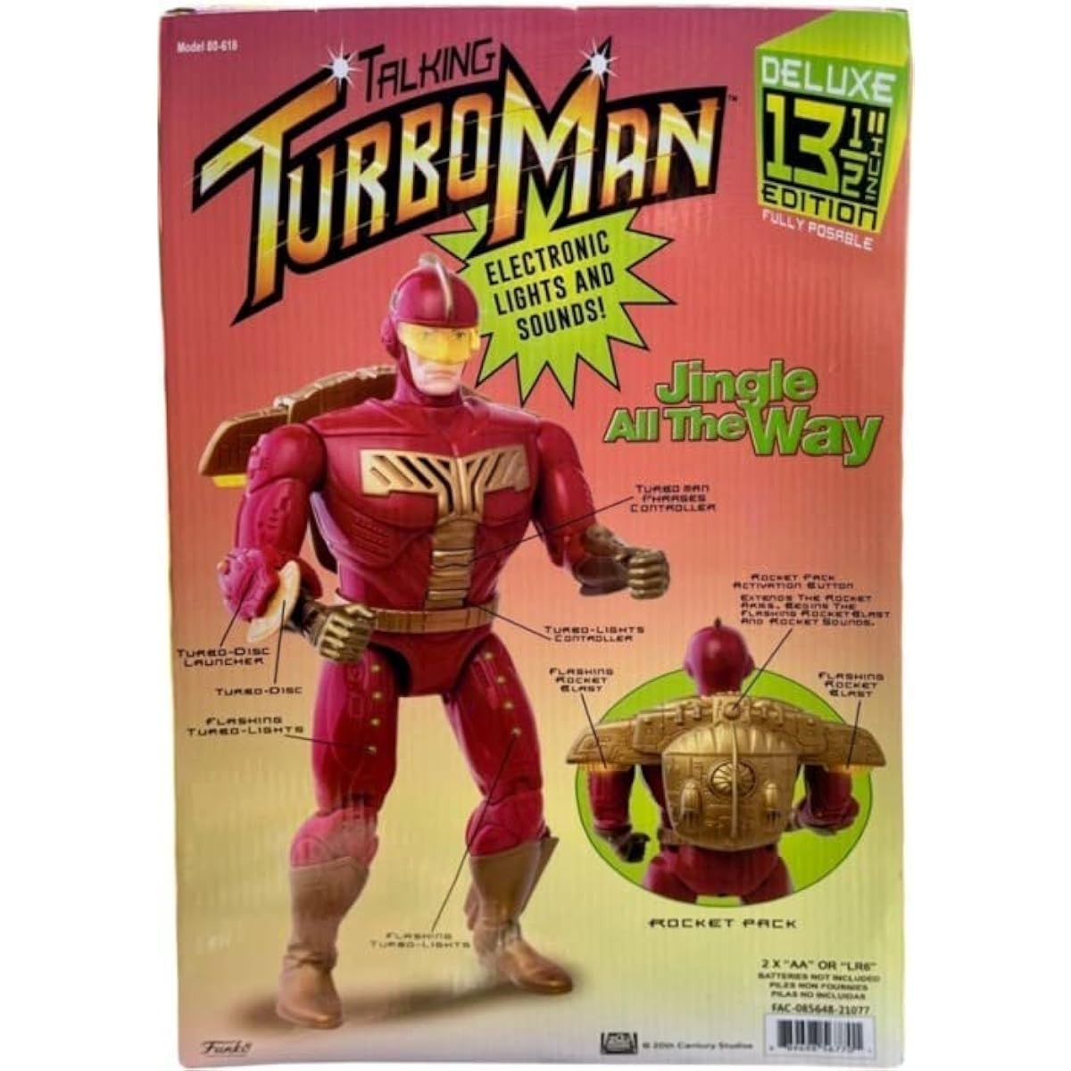 Funko Jingle All the Way Turbo Man Electronic Figure