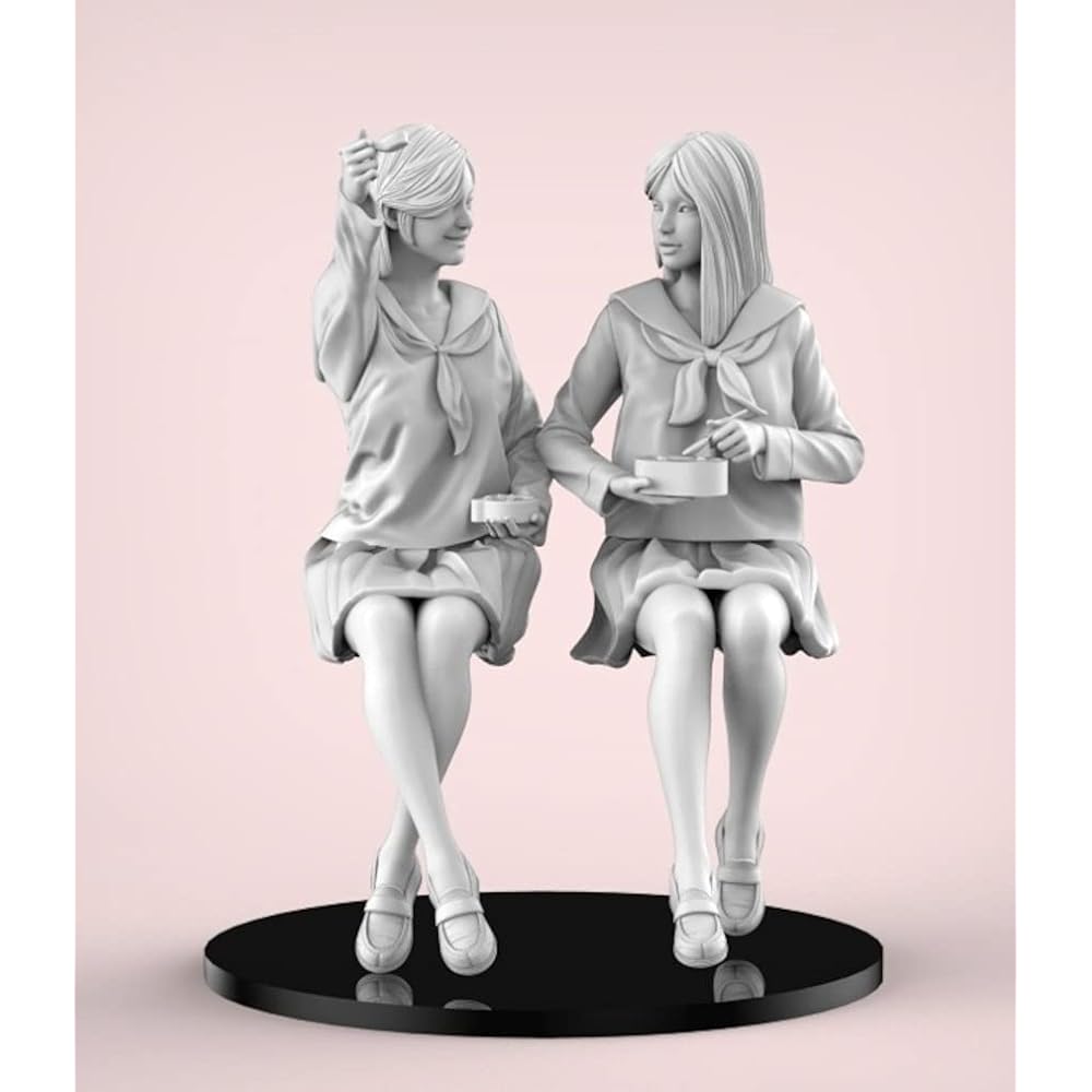 Tori Factory Working JK Series Lunchtime (Meals are delicious after working!) Resin Kit 1/20 Scale Resin GW-03C