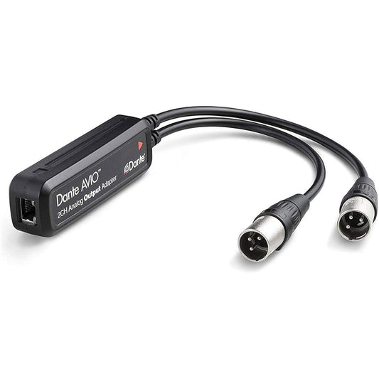 Audinate Dante AVIO adapter analog output 2ch ADP-DAO-AU-0X2