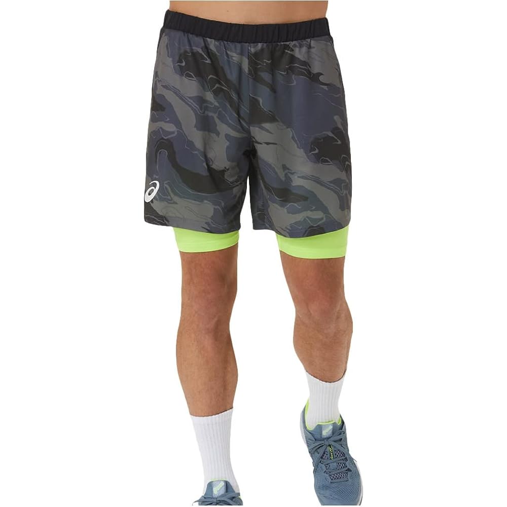 [ASICS] Tennis Wear Dry MATCH Graphic 7 Inch Pants 2041A248 Men's