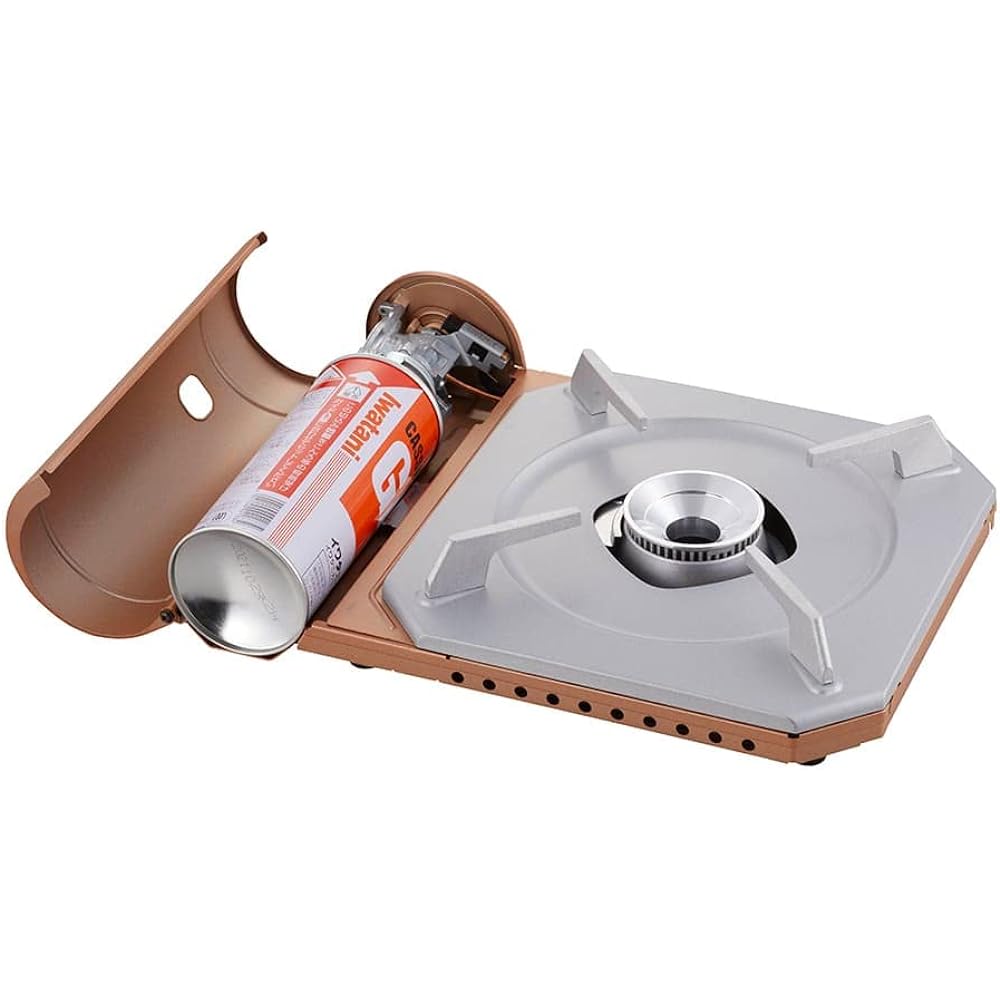 Iwatani Iwatani Cassette Hoo Cassette Stove Master Slim Plus Metallic Coral CB-TS-PLS Gas