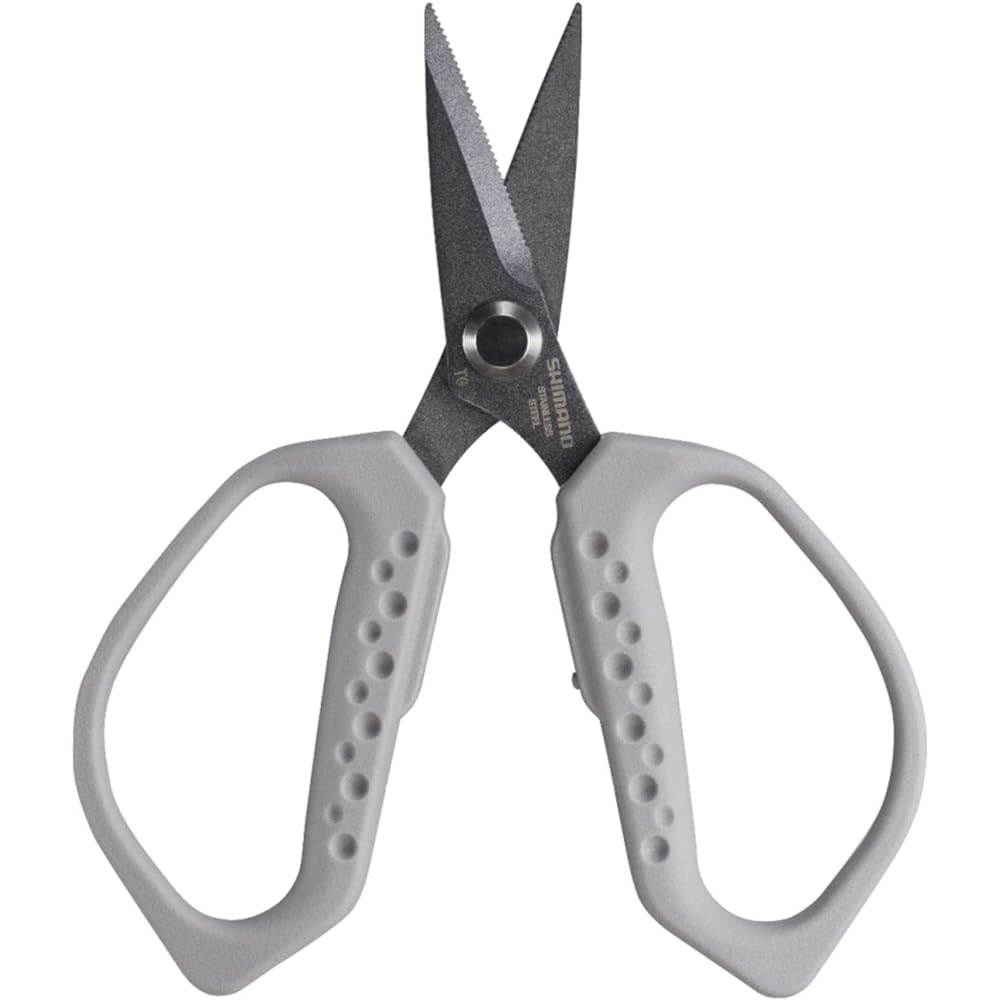 SHIMANO Fishing Scissor Knife Spa Scissor RT Light Gray CT-521Q