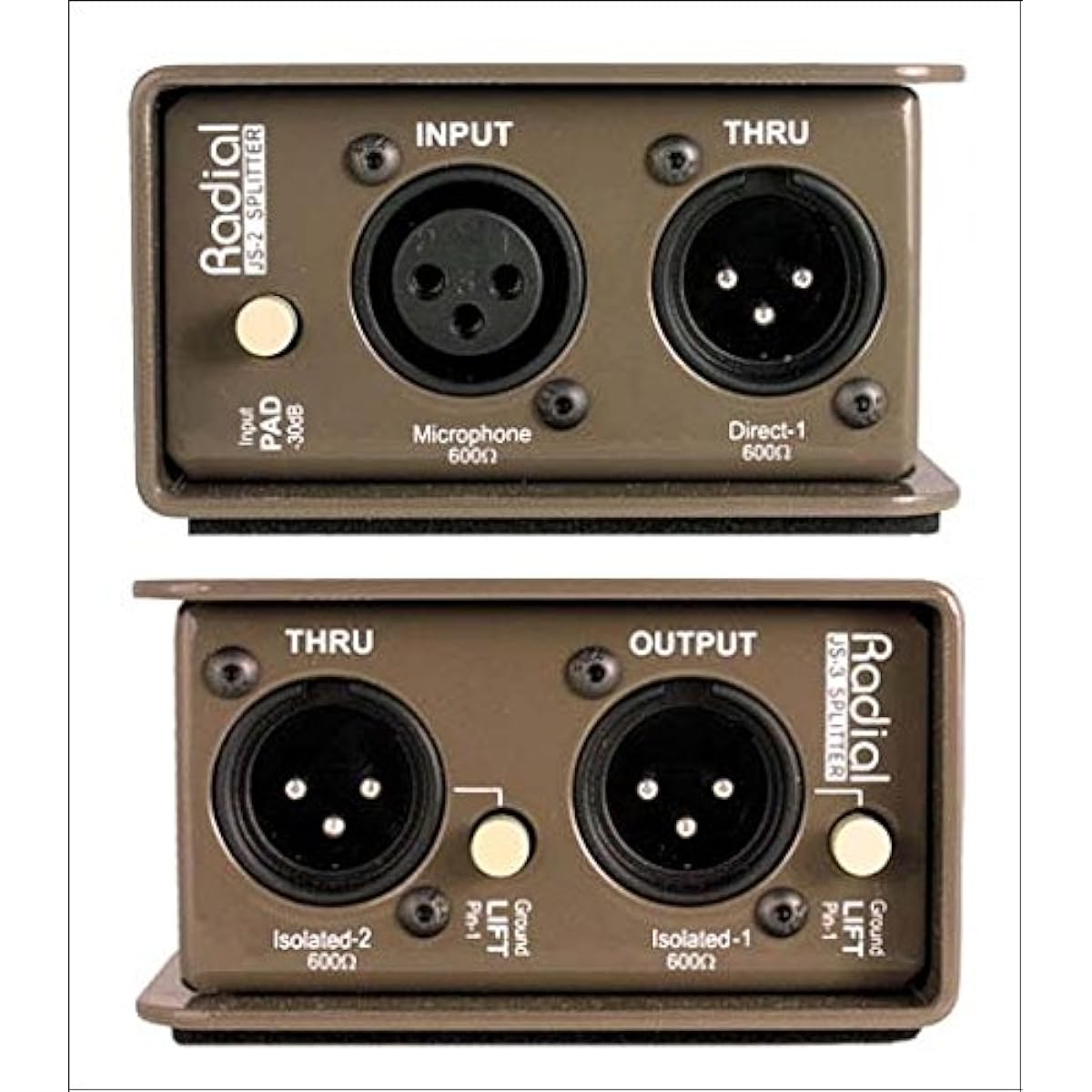 Radial JS-2 2-way microphone splitter [Official domestic import]