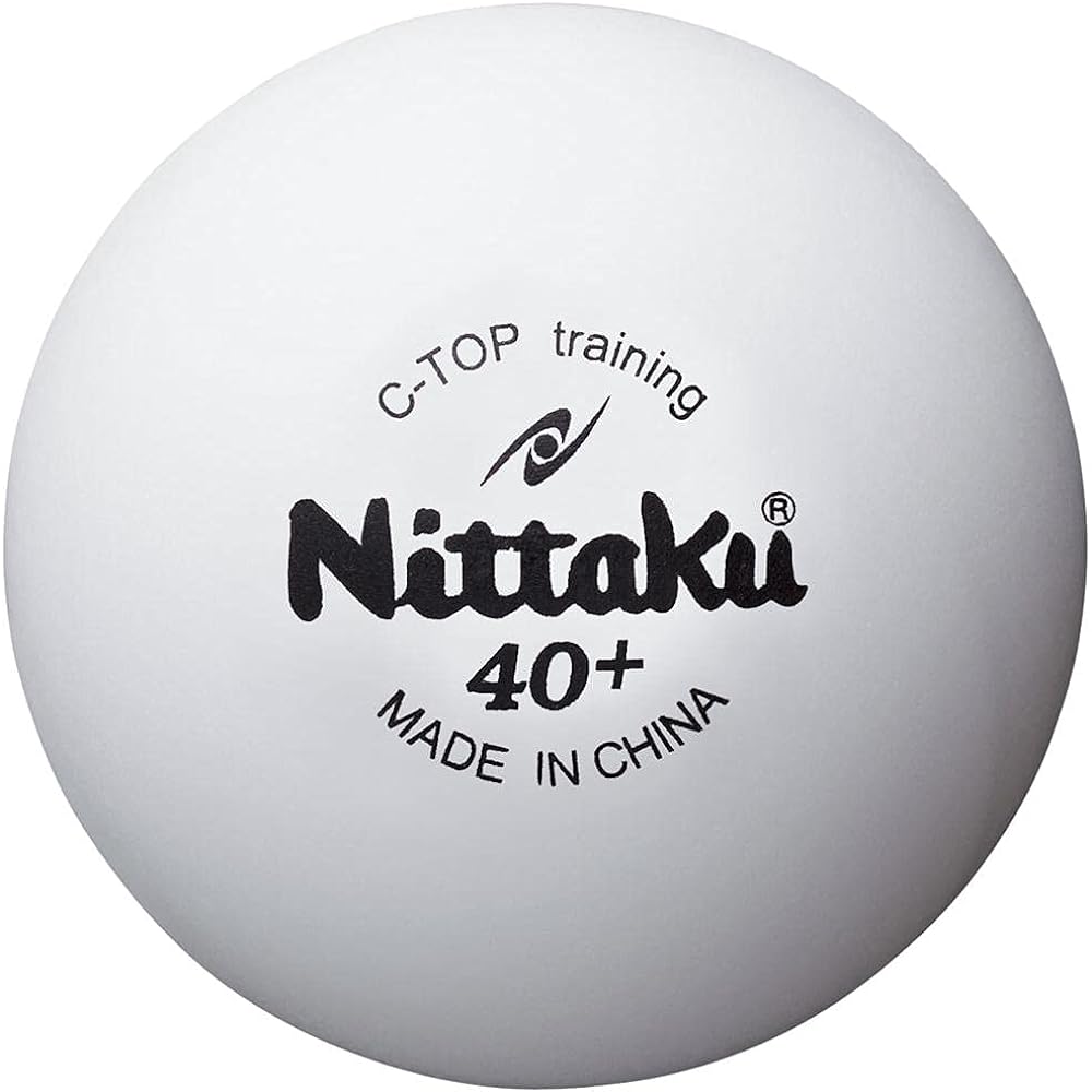 Nittaku Table Tennis Ball for Practice C Top Training Ball