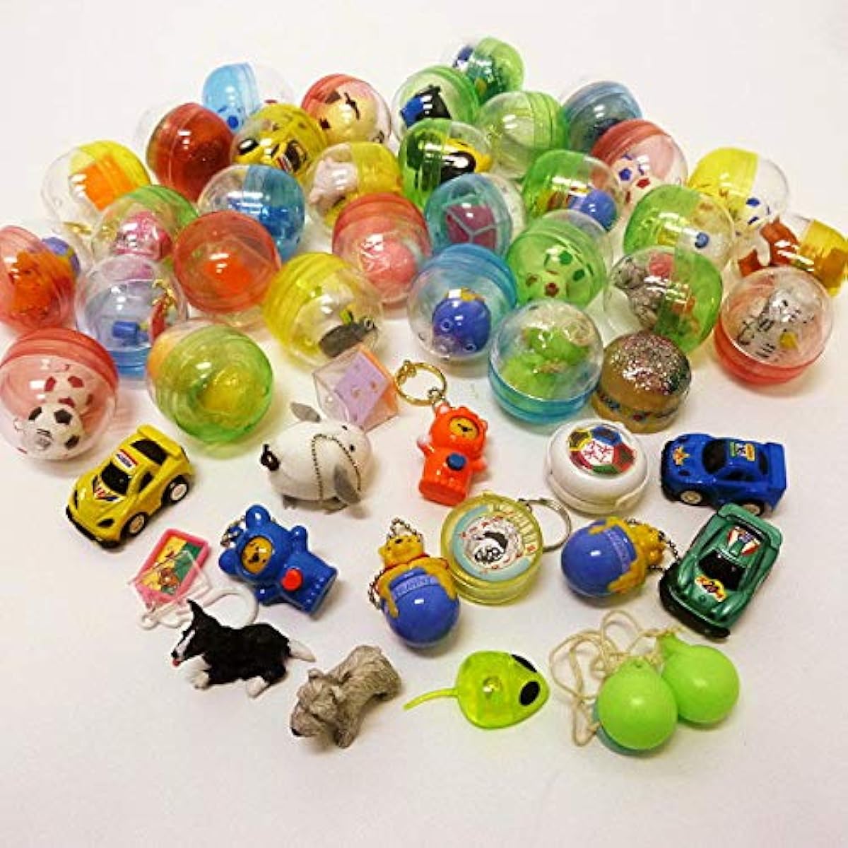 100 48mm Gacha Capsules with Toys 1310
