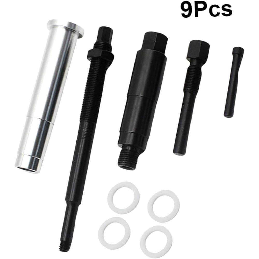 LIFKOME 9pcs Car Accessories Spark Plug Remover Puller Spark Plug Pro Vehicle Disassembler Valve