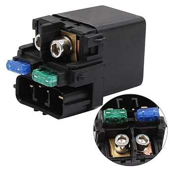 Starter Relay Motorcycle Starter Relay Solenoid 27010-0770 for Kawasaki ZR800 Z800 ZR1000 Z1000 Z1000SX ZX1000 ZX1400 Ninja 1000 ABS ZX-14R
