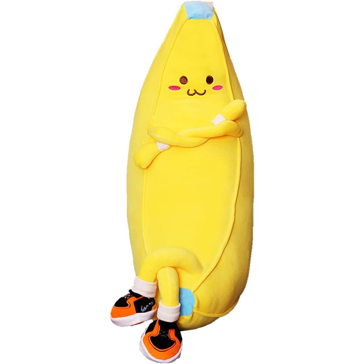 LVHUA Banana Plush Toy, Cute Fruit Plush Toy, Long Plush Pillow, Gift for Birthday/Valentine/Christmas