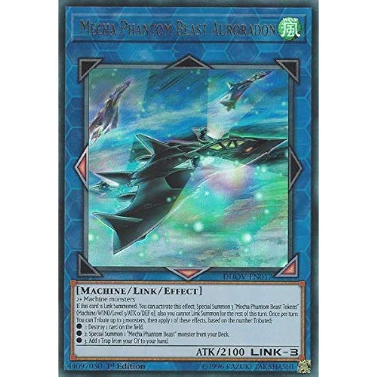 Mecha Phantom Beast Auroradon DUOV-EN017 Ultra Rare 1st Edition