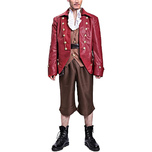 [mvivm] [Watermelon costume] Gaston Cosplay costume for kids, kids, boss costume, costume, transformation, disguise, cosplay, school festival, Halloween, Christmas, birthday, year-end party, school festival