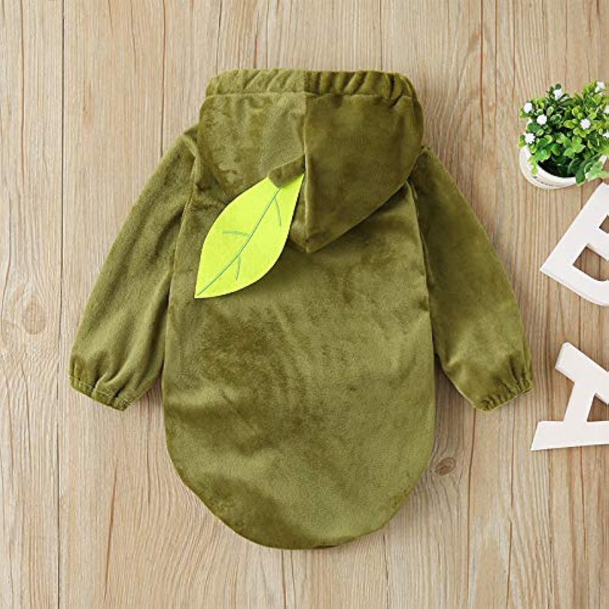 Uniform Toddler Baby Halloween Avocado Costume Cute Velvet Costume Outfit