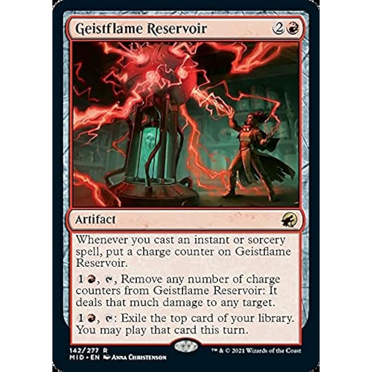 Magic: The Gathering - Geist Flame Reservoir (142) - Innistrad: Midnight Hunt