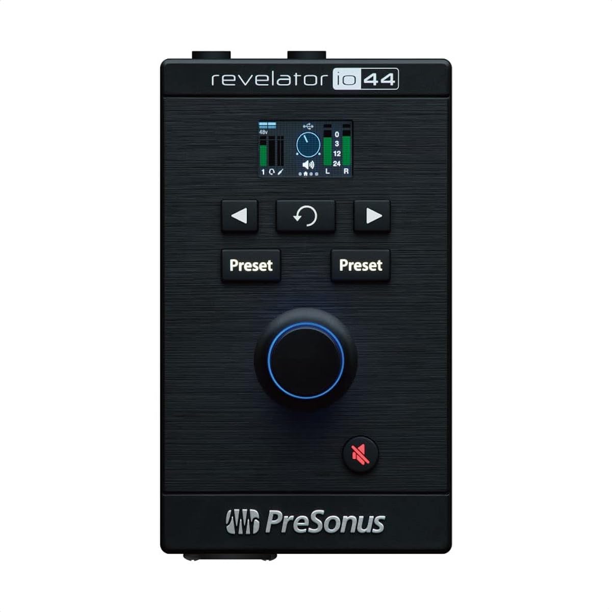 PreSonus Revelator io44 Audio Interface Ultra-Compact Recording/Broadcast Studio Studio One Artist Bundle