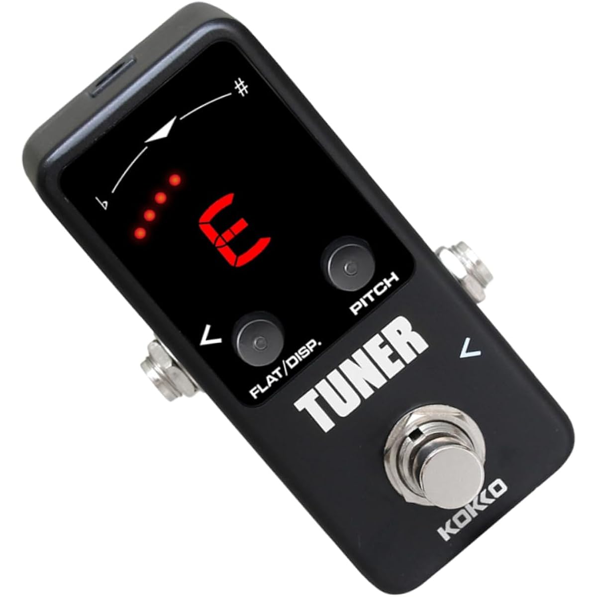 VICASKY 3pcs Tuner Pedal LED Display Effect Pedal Tremolo Guitar Synth Pedal Guitar Effector Chromatic Effect Pedal Tuning Pedal Board