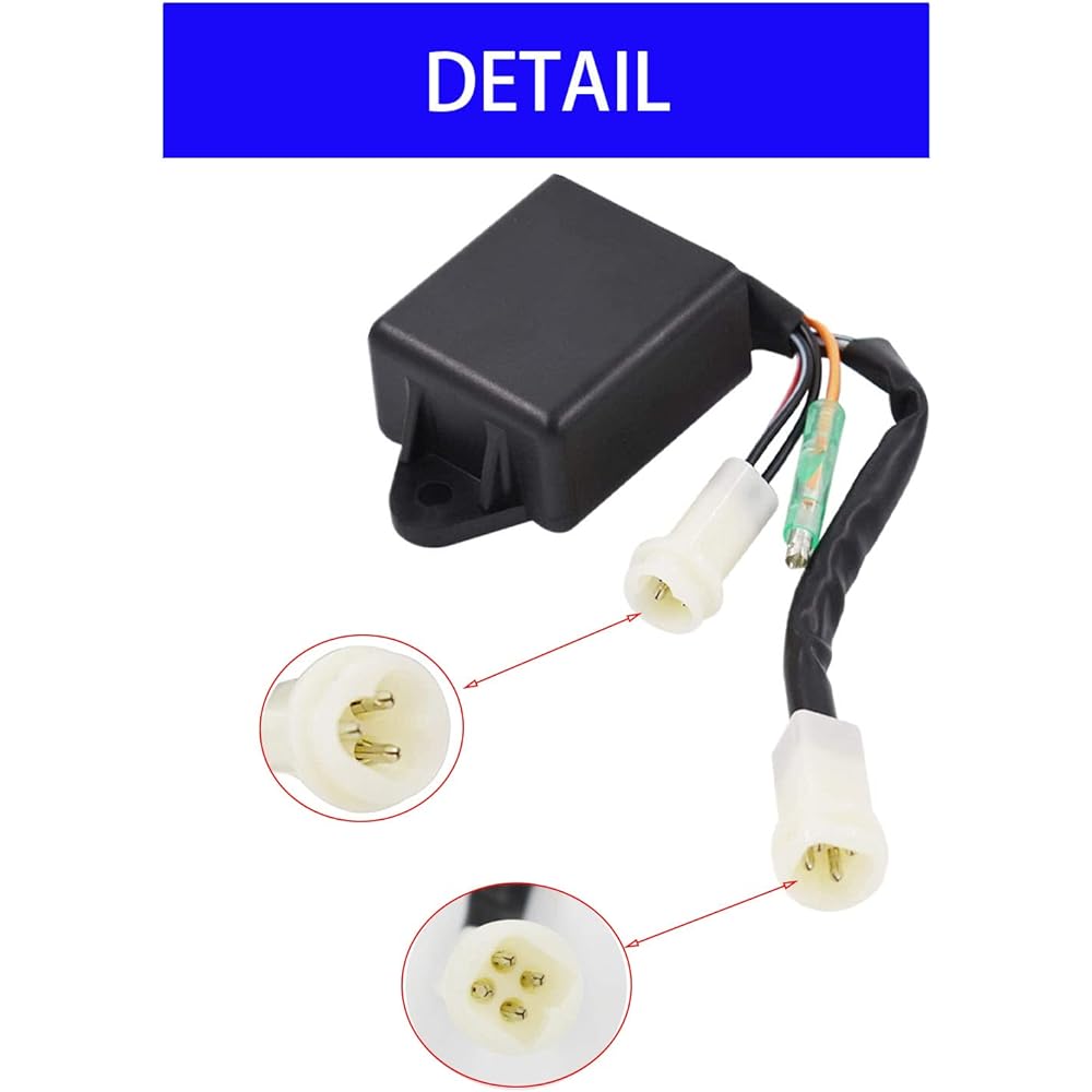 CDI Box Replacement Yamaha YFM 225 250 Moto 4 1986 1988 1989 1990 1991 59V-85540-20-00 59V-85540-21-00 59Y-85540-21-00
