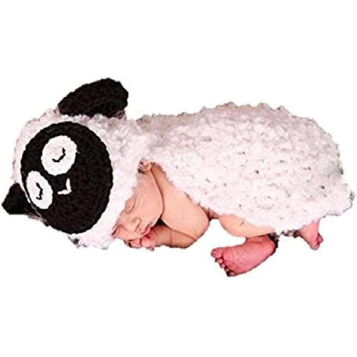 Matissa Newborn Baby Girl/Boy Crochet Knit Costume Photography Photo Prop Hat Outfit