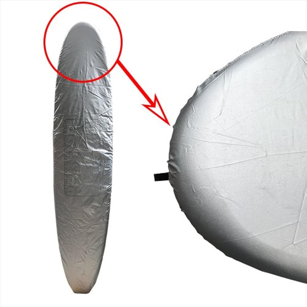 Funktion Surfboard Cover for Funboards Silver Protective Coloration Edition FK-WRAP-FU-SLV-PC