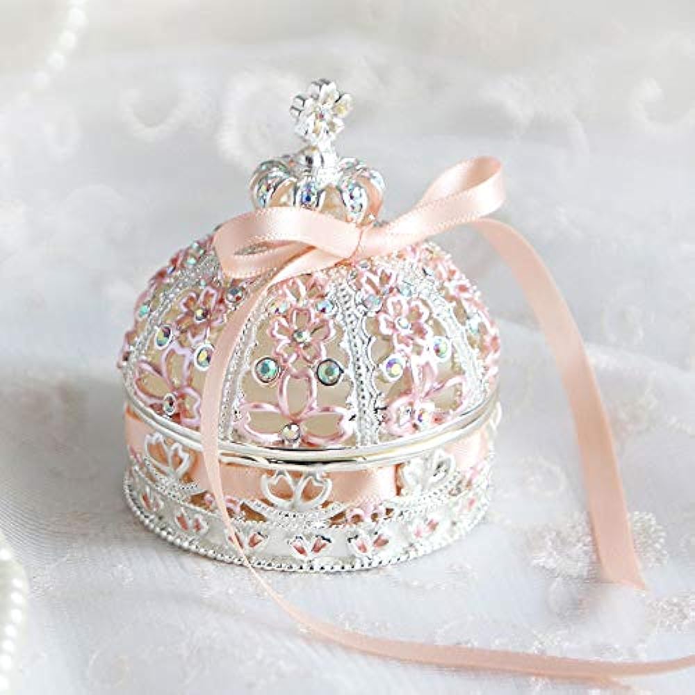 <Crown SAKURA with ribbon> Pearce [Shop that purchases directly from Pearce] (BabyPink)