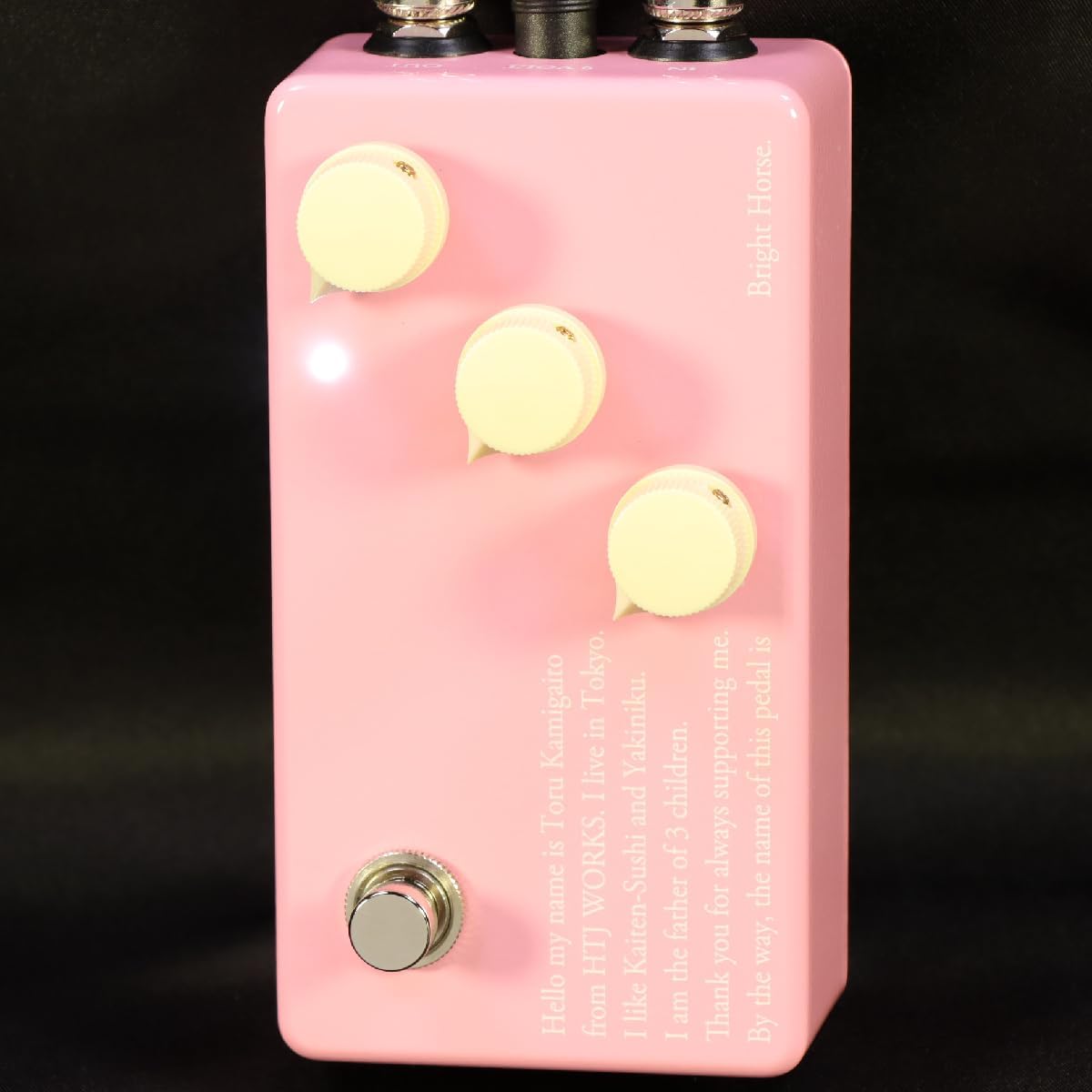 HTJ-WORKS / -Bright Horse- Over Drive Pink Color Overdrive Made in Japan Handmade