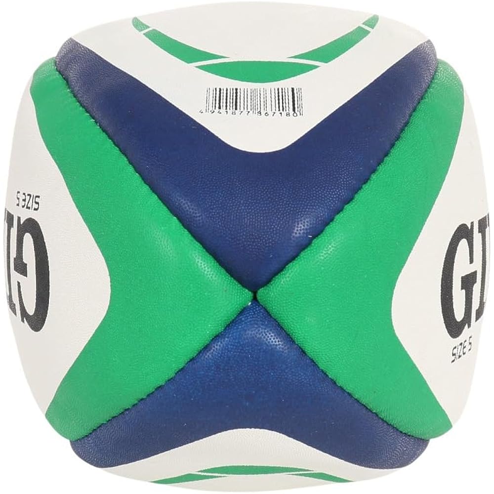 GILBERT Rugby Ball Triple Crown 2.0 (No. 5) GB-9181 GB9181 Green