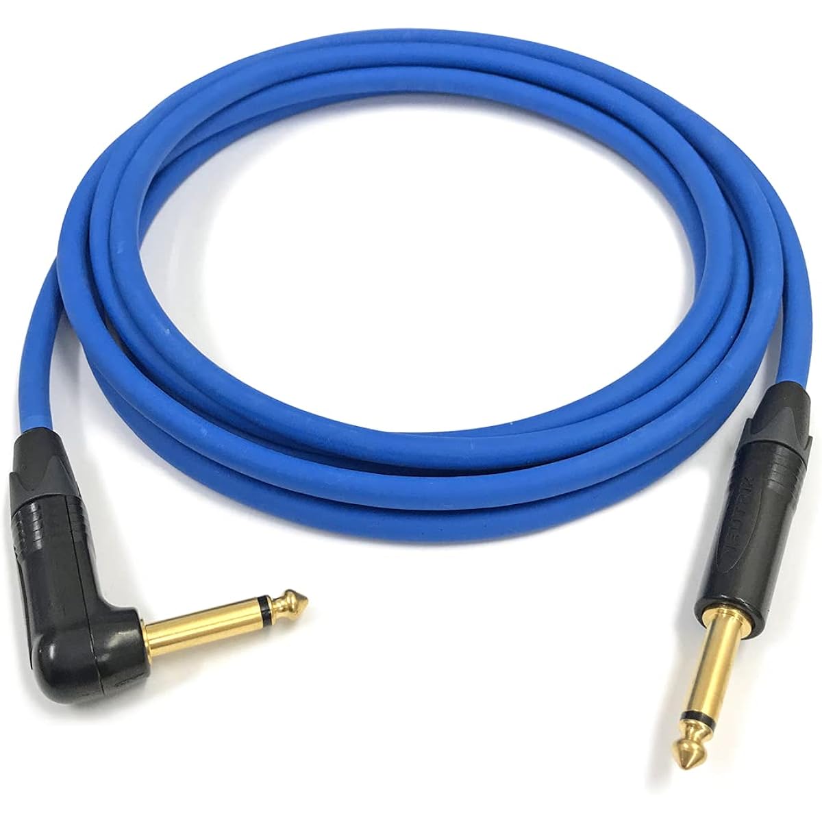 Pro Cable BELDEN 8412 Guitar Cable (Guitar Shield) NEUTRIK Gold Plated Plug (9.0m, S-L, Black)
