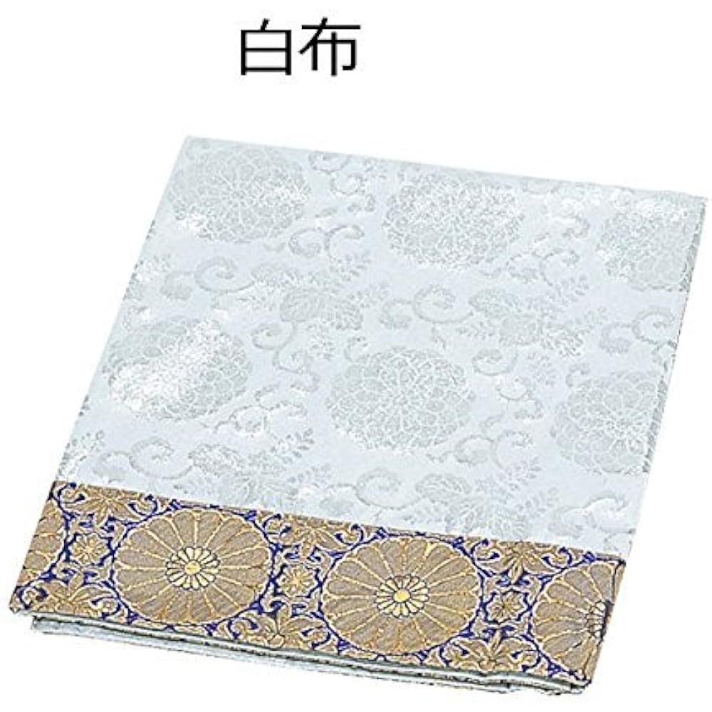 Kyoto Butsudan Hayashi Bon shelf Spirit shelf Altar cloth White cloth No. 30 140cm x Width 90cm [Kyoto Butsudan Hayashi original cloth set]
