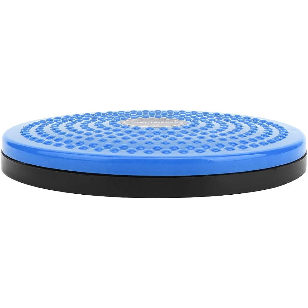 Wear-resistant domestic body twister, multi-functional slimming equipment twisting waist disc, home thick design non-slip sports fitness equipment (blue)